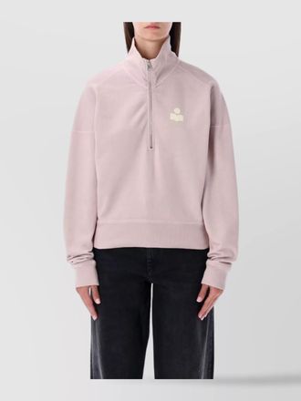 Isabel Marant fleece half-zip sweatshirt