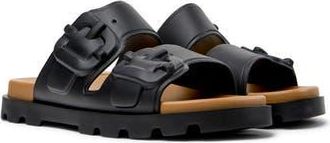 Camper Brutus Slide Sandal in Black at Nordstrom Rack, Size 46