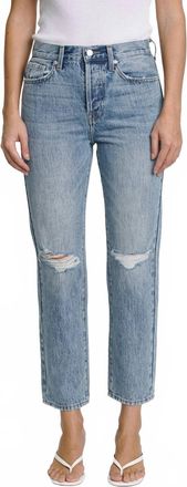 Pistola Denim Charlie High Rise Straight Jeans In Wallace