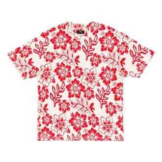 St&uuml;ssy Lazy Floral T-Shirt White 1140407-WHIT