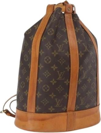 Louis Vuitton Pre-owned Bucket Bags, female, Brown, Size: ONE SIZE Pre-owned Vintage Monogram Bucket Bag