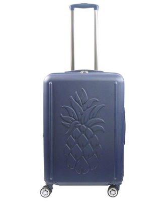 Tommy Bahama 26.5 Hard-Sided 3D Expandable Pineapple Luggage With Drawstring Bag