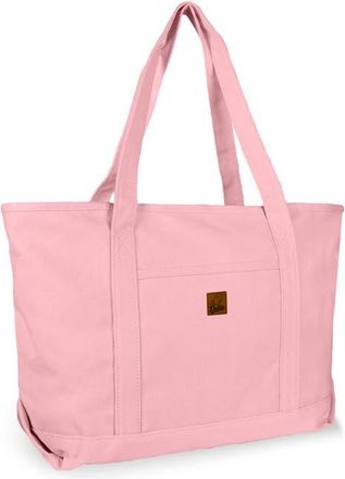 Dalix Ghost 23 Carryall Canvas Tote Bag in Light Pink at Nordstrom