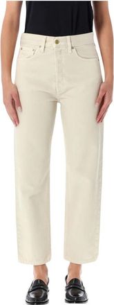 Cycle Jeans, Dames, Wit, W30, Bella 90s Fit Mid Rise Straight