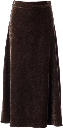 Jcsophie Midi Rokken - Dames - Midirokken - Bruin - M - Rokken