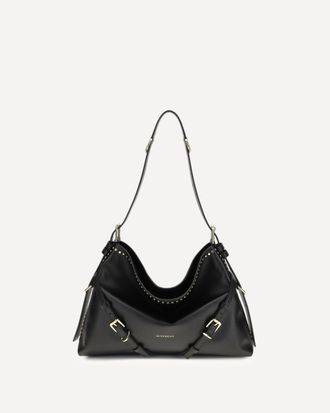 Givenchy Large Voyou Shoulder Bag in shiny leather Female UNI