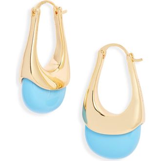 Kenneth Jay Lane Stone Drop Earrings in Gold at Nordstrom