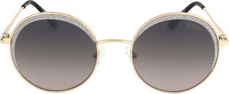 Lee Cooper LC1014 C01 Womens Sunglasses Gold Size 52