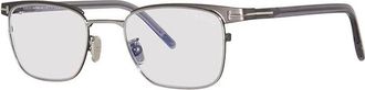 Tom Ford FT5854-D-B 008 Shiny Gunmetal 49mm