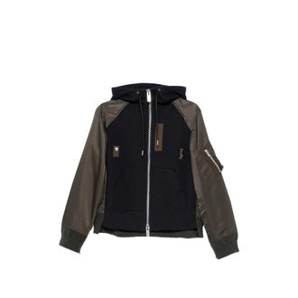 sacai Panelled Hooded Jacket