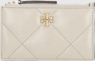 Tory Burch Portacarte di credito Kira Diamond Tory Burch in pelle matelass&egrave;