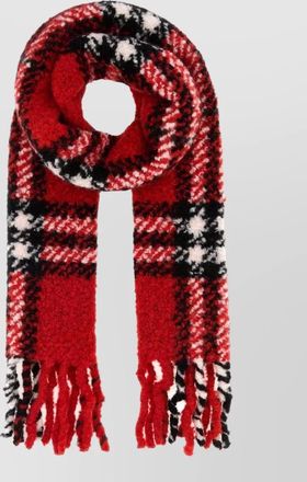 Burberry patterned alpaca blend scarf soft texture