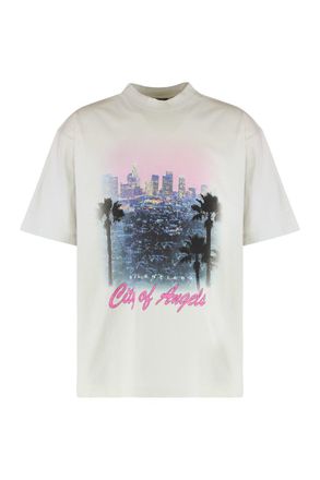 Balenciaga Round Neck Cotton T-Shirt