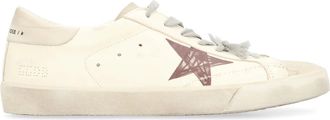 Golden Goose Sneakers, male, White, Size: 10 US Sneakers low-top Super-Star