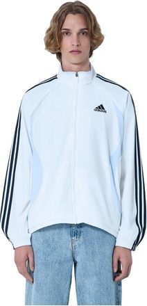 adidas Track Jacket met Logo Detail - Heren - Trainingsjackets - Wit - 2XL - Fitness