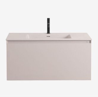 Sklum Sklum - Conjunto De Mueble De Ba&ntilde;o En Madera Con Lavabo Integrado Macrae