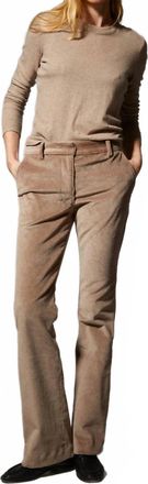SPRWMN Corduroy Micro Flare Pant In French Taupe
