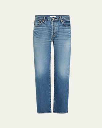Moussy Vintage Sunset Straight Ankle Jeans