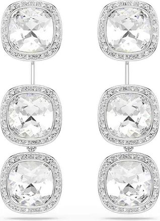 Swarovski Una Angelic Oorbellen - Dames - Oorbellen - Grijs - ONE Size - Accessoires