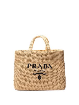 Prada Crochet Tote Bag