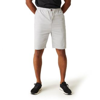 Regatta Mens Aldan Casual Chino Shorts, Silver Grey, 32W
