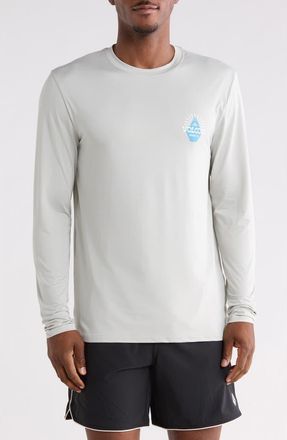 Volcom Crawdad Long Sleeve Rashguard in Storm Green at Nordstrom Rack, Size Xx-Large