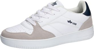 Lico Sneaker LICO Freizeitschuh Chad, Herren, Gr. 40, weiss (wei&szlig;), Synthetik, Schuhe Sneaker