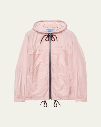 Prada Re-Nylon Zip-Up Jacket