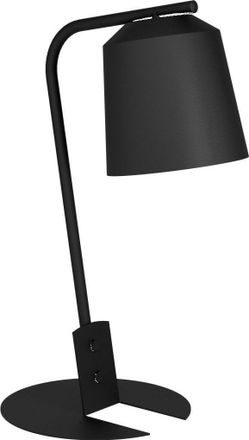 Eglo Eglo Oneda L&aacute;mpara De Mesa Negra Dise&ntilde;o Moderno