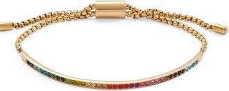 Alex and Ani Rainbow Ombre Pave Bolo Bracelet at Nordstrom