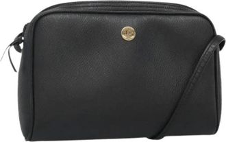Dior Pre-owned Cross Body Bags, female, Black, Size: ONE SIZE Pre-owned Vintage PVC Honeycomb Shoulder Bag