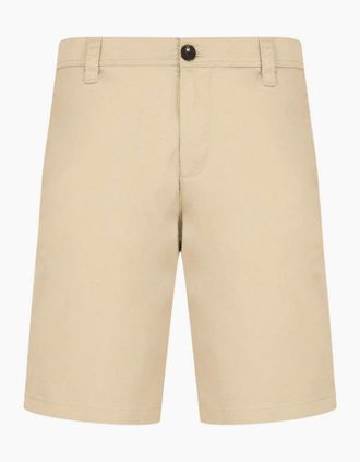 A|X Armani Exchange Mens Cotton Cream Chino Shorts - Tan