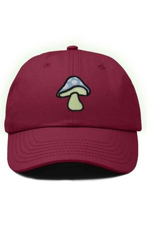 Dalix Mushroom Hat in Maroon at Nordstrom