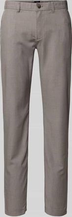 Mc Neal Stoffhose mit französischen Eingrifftaschen in Mittelgrau Melange, Größe 102