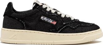Autry Medalist - Dames - Sneakers - Zwart - 39 EU - Katoen - Schoenen