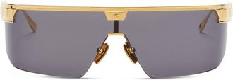 Balmain MAJOR Grey Shield Unisex Sunglasses BPS-147 A 142
