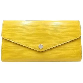 Louis Vuitton Portafoglio in pelle Pre-owned - - Pre-owned - Donna - Giallo - ONE SIZE