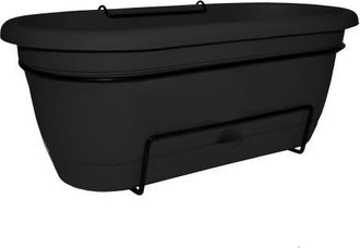 Bloem 19.25 Inch Lucca Oval Window Box Planter, Black at Nordstrom