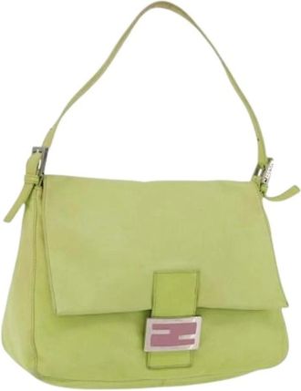 Fendi Borsa a spalla Pre-owned in Pelle - - Pre-owned - Donna - Verde - ONE SIZE
