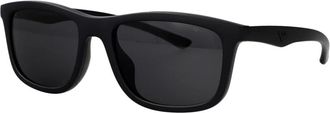 Emporio Armani Vierkante zonnebril - Heren - Accessoires - Zwart - Maat: 57 MM Polyamide