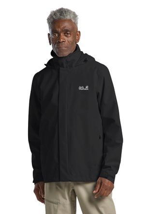 Jack Wolfskin Funktionsjacke JACK WOLFSKIN TRAILTIME 2L JKT M, Herren, Gr. L (52), schwarz, Obermaterial: 100% Polyester; Futter: 100% Polyester, Jacken Funktionsja