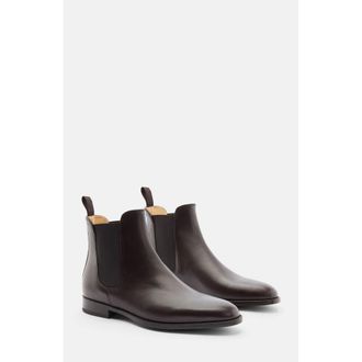 Scarosso Giacomo Chelsea Boots in Brown Calf at Nordstrom, Size 43.5
