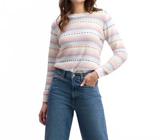 Hatley Katie Sweater In Cami Lace