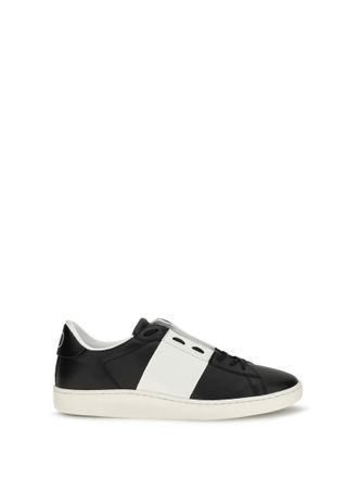 Valentino Garavani Black Color Block Sneakers