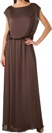 Trina Turk Vantage 2 Dress In Brown