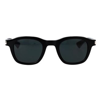 Saint Laurent unisex, Accessoires, Zwart, Maat: 45 MM Nylon