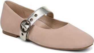 Vionic Hattie Mary Jane Flat in Rugby Tan at Nordstrom, Size 8.5