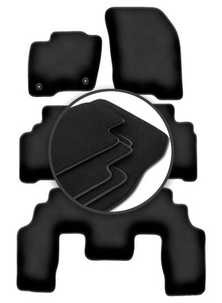 OEM Alfombrillas Premium Para Ford S-max Mk2 Monovolumen (2015-)