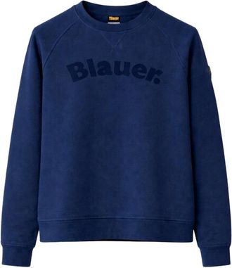 Blauer Hoodies & sweatvesten, Heren, Blauw, M, Camp Sweatshirt