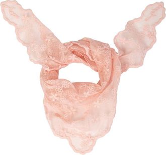 Saachi Saachi Embroidered Lace Bandana